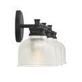 thumbnail image 6 of Trade Winds Lighting 3-Light Bathroom Vanity Light In Matte Black, 6 of 7