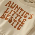 thumbnail image 5 of HCNTES Baby Boy Winter Clothes Toddler Baby Boy Sweatshirt Outfit AUNTIE'S LITTLE BESTIE Long Sleeve Shirt Jogger Pants Fall Outfits Winter Baby Boy Clothes Sets, 5 of 6