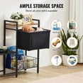 thumbnail image 4 of Pet Feeding Station with Storage Dog  & Toy Organizer Raised Dog Bowls, 4 of 6
