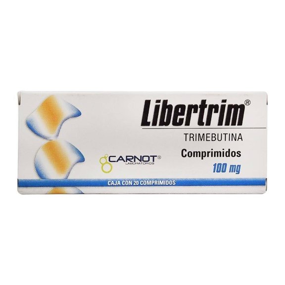 Libertrim Trimebutina 100 mg 20 comprimidos