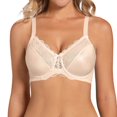 thumbnail image 2 of Tbopshirt Bras for Women Push Up Bra Plus Size Maternity & Nursing Adjustable Seamless Wireless Bra Solid Color Double Shoulder Straps Round Up Lace Bra, 2 of 6
