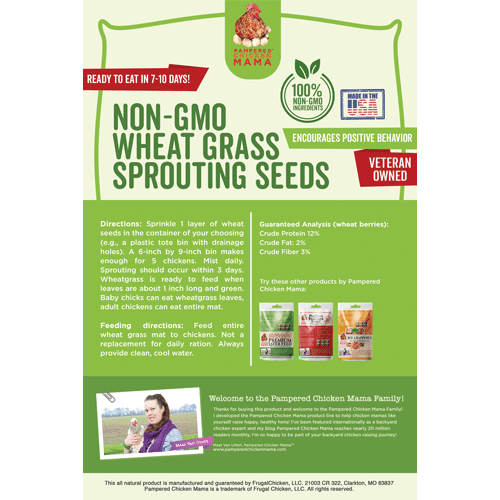 Non-GMO Wheat Seeds for Sprouting Fodder - Walmart.com