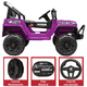 thumbnail image 4 of Camioneta Montable Electrica para Niños Control Remoto 12v - Morado, 4 of 8