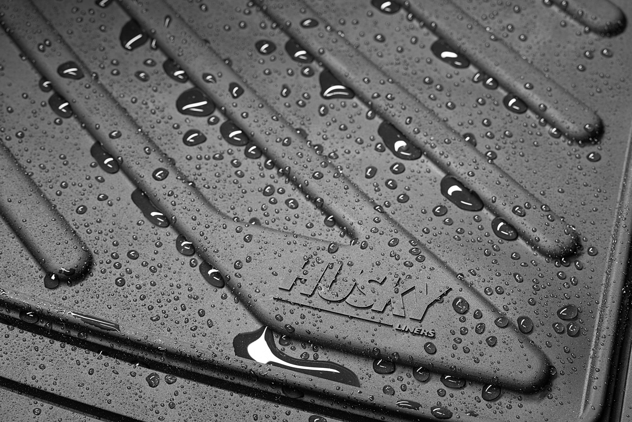 Husky Liners Uni-Fit Universal Automotive Floor Mats for Cars, Trucks, Vans, SUVs - All Weather Protection, Black, Set of 4