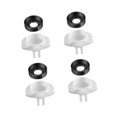thumbnail image 3 of Siruishop Joint de Tasse et Clapet d'Inversion Valve d'Inversion 3 Voies pour Cuisine Douche Salle Maison 4 Pcs, 3 of 8