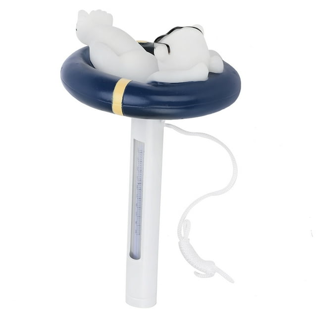 Floating Thermometer Cartoon Bear Styling Water Temperature Meter for Swimming Pools Hot Tubs Fish Pond