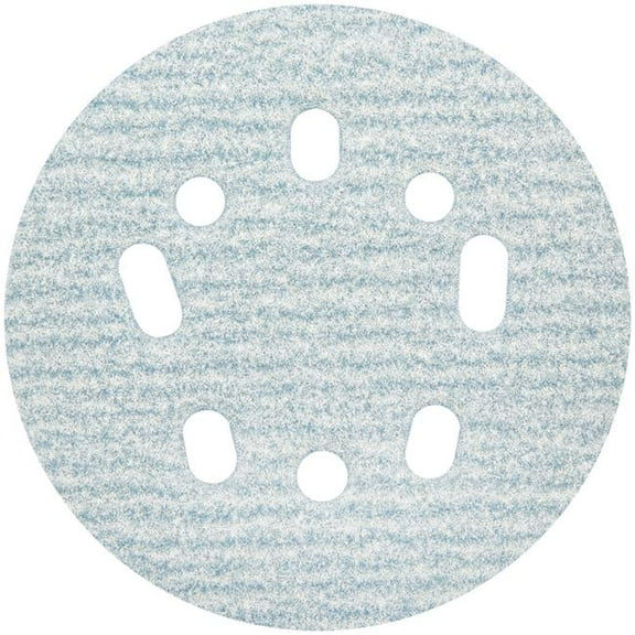 Norton  ProSand 5 in. Ceramic Alumina Hook & Loop 5 & 8 Hole UVH Sanding Disc 180 Grit Fine - Pack of 50
