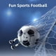 thumbnail image 3 of Lindos juguetes de peluche de fútbol de 11,8 pulgadas, almohada deportiva de peluche suave, regalo de pelota de peluche para niños, decoración de cumpleaños y Navidad (fútbol), 3 of 5