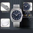 thumbnail image 5 of SKMEI Watch for Men Fashion Casual Waterproof Watch Date Luminous Quartz Analog Mens Wristwatch Stainless Steel Watches, 5 of 8