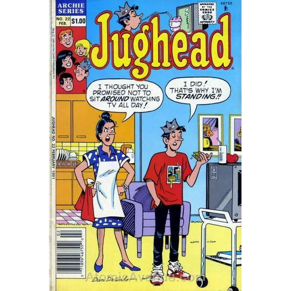 Jughead (2nd Series) #22 (Newsstand) VF ; Archie Comic Book