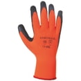 thumbnail image 1 of Portwest - Guantes de trabajo y seguridad térmicos adherentes Modelo (A140) (Naranja), 1 of 2