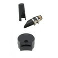 thumbnail image 2 of 3 Pcs Instrument Parts: 1 Pcs B Flat Clarinet Mouthpiece and Cap Clamp Woodwind Instruments & 2 Pcs Clarinet Resilient Thumb Rest Saver Cushion Pad Finger Protector, 2 of 5