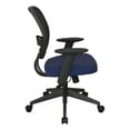 thumbnail image 2 of Desk Chair Desk Chair, Adjustable Arms, 19" to 23" Height, Fabric, Blue, 2 of 3