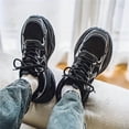 thumbnail image 4 of Men's Retro Chunky Platform Dad Sneakers, Breathable Mesh Vintage Athletic Shoes, Non-Slip Casual Walking Shoes for Daily Wear, 4 of 9