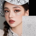 thumbnail image 1 of Eye Makeup Diamond Water Drop Diamond Broken Diamond Tear Diamond Stickers Self-Adhesive Tear Mole Makeup Flash Diamond Jewelry Creative Makeup Face Stickers Diamond, 1 of 1