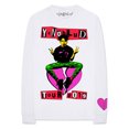 thumbnail image 1 of Yungblud - Camiseta Tour Estampado en Espalda y Mangas de Algodón de Manga Larga para Adultos Unisex (Blanco), 1 of 2