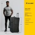 thumbnail image 4 of US ARMY ROMEO 31-inch Tactical Rolling Duffel Black, 4 of 9