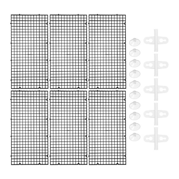 NICEXMAS  Fish Tank Separator Partition Set Aquarium Divider Baby