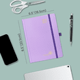 thumbnail image 3 of POPRUN Academic Planner 2026-2027, 6.5"x 8.5", (Jul.26-Jun.27) Weekly Monthly Appointment Book with Hourly Time Slots, Hardcover & Monthly Tabs, 100GSM Thick Paper - Midnight Green, 3 of 9