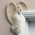 thumbnail image 3 of Vigorbear Angel Door Frame Wings Sculpture Figurine Wall Decor Angel Corner Statue Creative 3D Statue Art Wall Sculpture for Home, 3 of 4