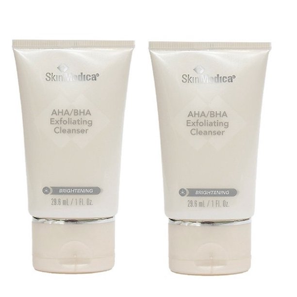 SkinMedica AHA / BHA Exfoliating Cleanser Travel 2 x 29.6 ml / 1 oz