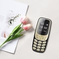 thumbnail image 6 of Kchsji BM35 Mini Cell Phone Elderly Backup Small Keypad Dual SIM Bluetooth Hands-Free Calling Long Battery Life Simple Operation for Seniors Students Travel Outdoor Backup Communication Emergency Use, 6 of 6