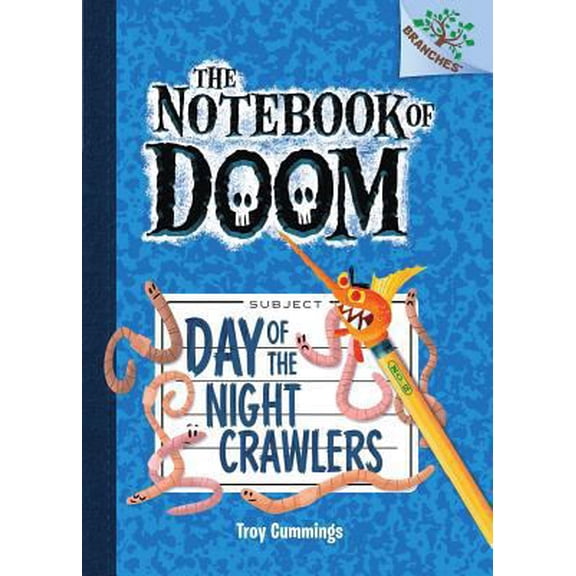 Pre-Owned Day of the Night Crawlers: A Branches Book (the Notebook of Doom #2) (Hardcover) 0545493242 9780545493246