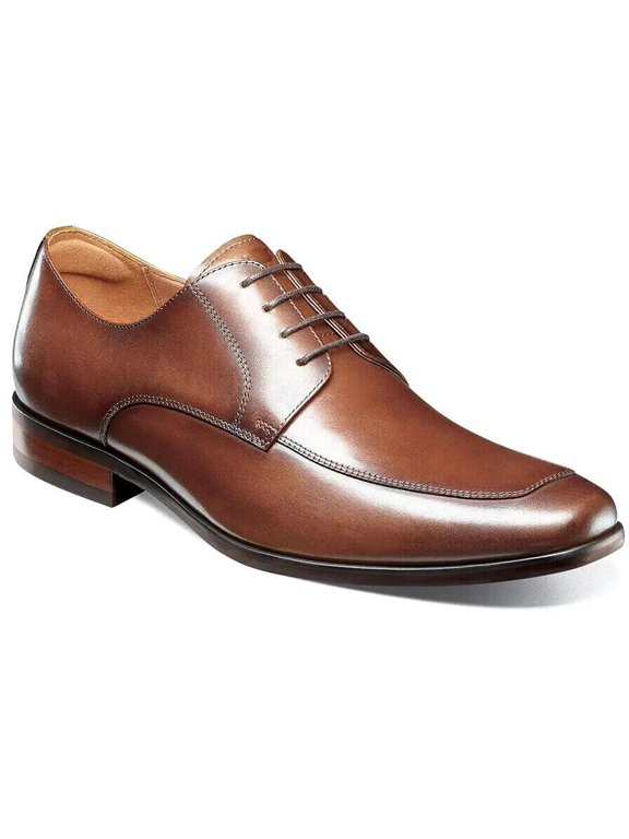 Men's Florsheim Postino Moc Toe Oxford Shoes Leather Cognac 15196-221