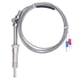 thumbnail image 2 of Sensor Tipo K Sonda De Tornillo Sensor De Temperatura Recto Transductor Termopar 0-800 Grados Celsius WRNT, 2 of 7