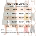 thumbnail image 3 of Capri Pants for Women High Waisted Wide Leg Linen Palazzo Trousers Pull On Elastic Smock Waist Loose Flowy Pants Army Green XL, 3 of 5