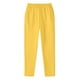 thumbnail image 1 of Pantalones largos de moda para hombre con cordón, cintura elástica, color sólido, pantalones casuales largos de chándal, pantalones para hombre, 1 of 5