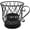 Black, variant on Coffee Pods Storage Basket, Coffee Pod Capsule Storage Holder for 35 K Cup Organizer, Coffee Basket Decor for Coffee Bar Countertop-Sliver