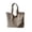 Gray, variant on Corduroy Tote Bag Solid Large Capacity Handbag Stylish Casual Shoulder Bag for Women Daily Outings 18"x12.5"x4.5" Gray