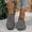 Gray, variant on Beach Shoes Women Casual Shoes for Women's Fashion Casual All-Match Round Toe Solid Color And Summer Comfortable Flat Round Toe Shoes