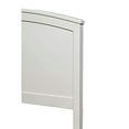thumbnail image 3 of Alpine Furniture Baker California King Wood Headboard Only in White, 3 of 4