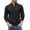 Black, variant on COOFANDY Men's Stand Collar Sweater Knit Henley Long Sleeve Sweater Quarter Button Pullover Knitwear
