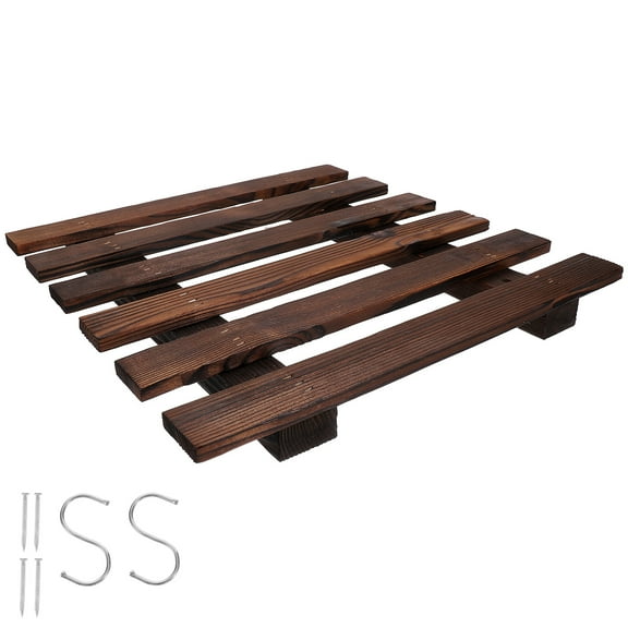 Worgeous  Hanging Flower Pot Rack Ladder Trellis Indoor Plants Coffee