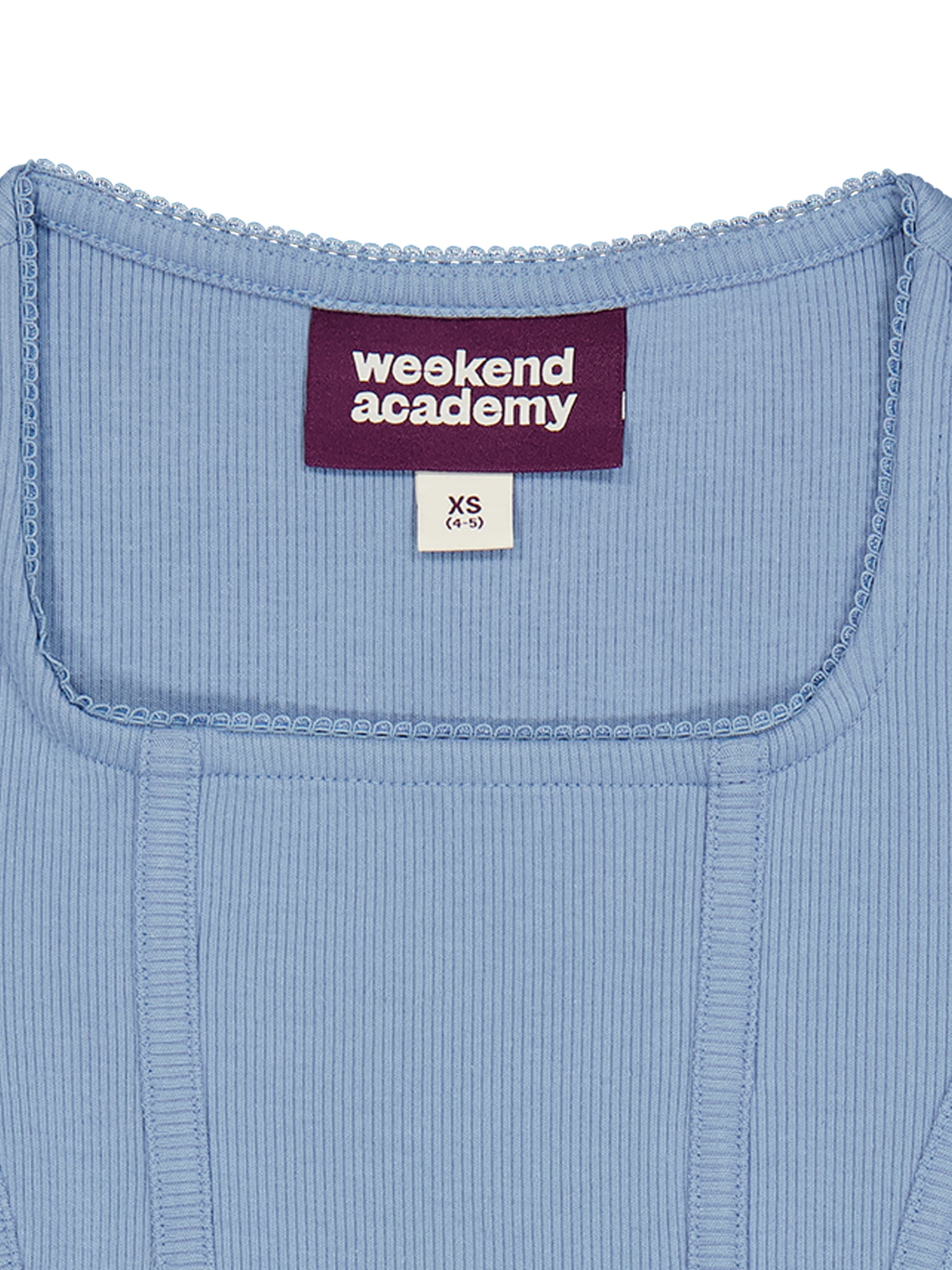 Weekend Academy Girls Short Sleeve Corset Top, Sizes 4-18
