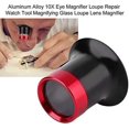 thumbnail image 4 of Watchmaker Magnifying Glass, 10x Aluminum Alloy Eye Magnifier Repair for Reading All Precision Work Sewing Repairs, 4 of 5