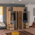 thumbnail image 4 of Ropero Armario Joker 200 Maderkit Color Rovere beige, 4 of 9