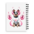 thumbnail image 2 of Faith Love Hope Australian Cattle Dog Breast Cancer Awareness Survivor Spiral Bound Journal Heeler Lover Gifts 5x7in Spiral Notebook - 02017, 2 of 5