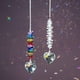 thumbnail image 1 of Colgantes de cristales, lámpara de araña, prismas de cristal, adorno colgante, colgantes de cristal de chakras, fabricante de arcoíris, paquete de 2, 1 of 4