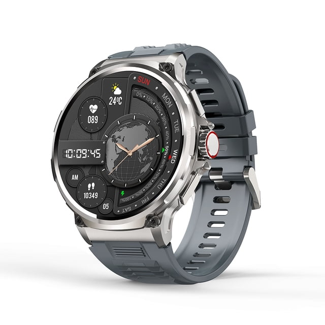 Smart Watch 1.85-inch High-Clear Screen Sports Health Monitoring Sleep Monitor Watch IP68 Waterproof BT5.0 400+ Watch Faces Long Usage Time Multi-sport Modes BT Call for Men Women Health Monitor Watch