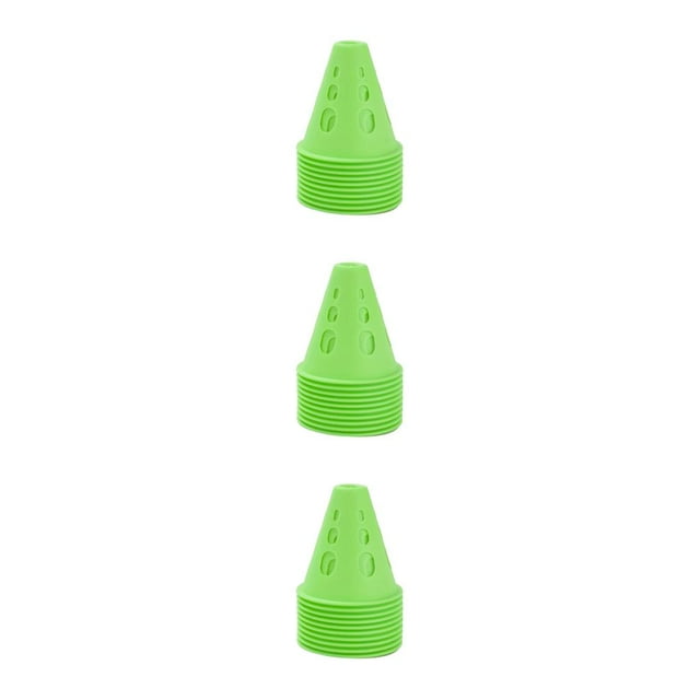 Baohd 10pcs/set Portable Marking Training Road Cone For Versatile Indoor/outdoor green 3Set