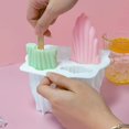 thumbnail image 5 of Moldes para paletas, moldes para paletas de silicona, molde reutilizable para paletas de hielo, moldes para paletas de silicona sin BPA, molde para helado de fácil liberación, 5 of 5