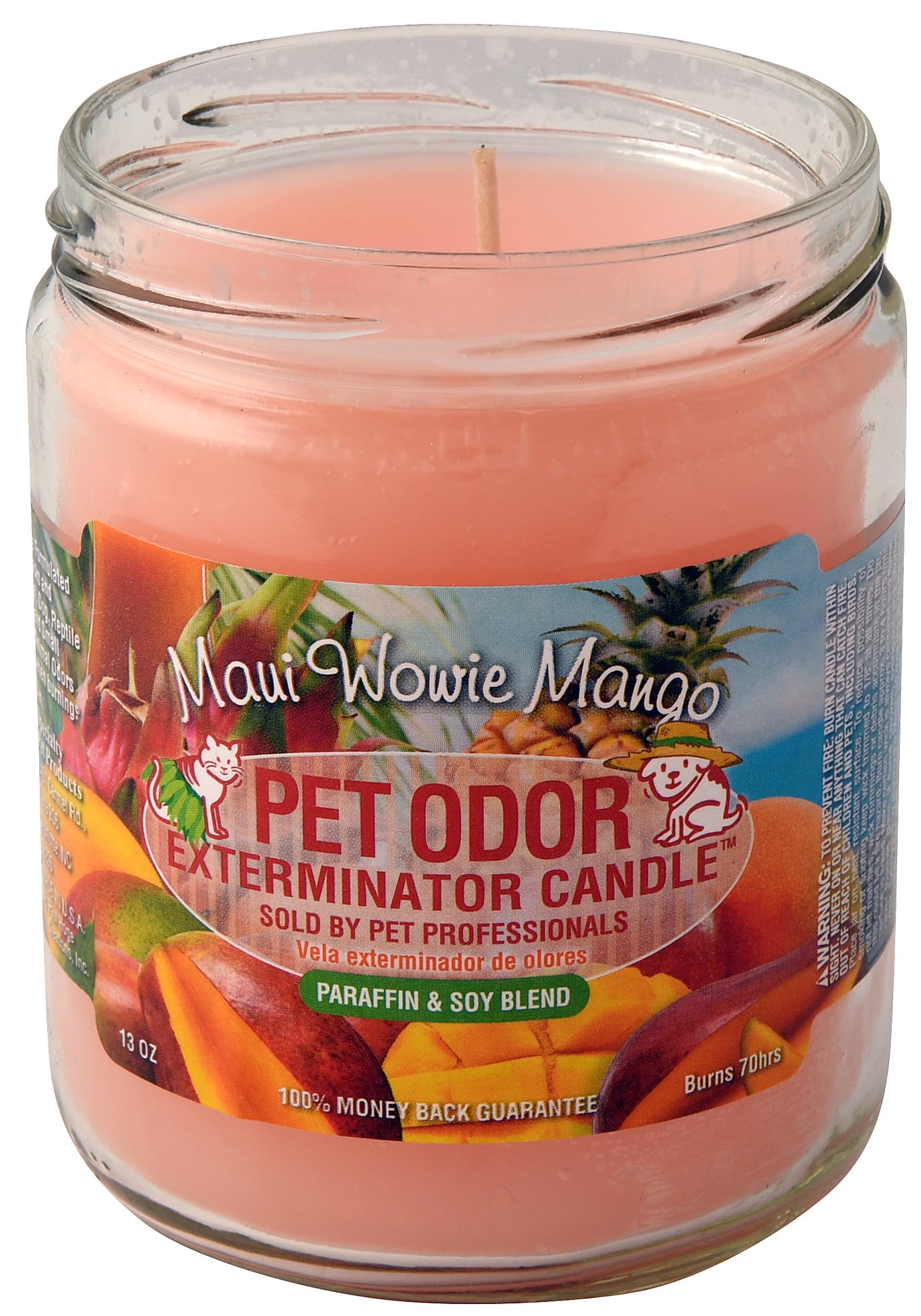 Pet Odor Exterminator Candle " Hot Chocolate" 