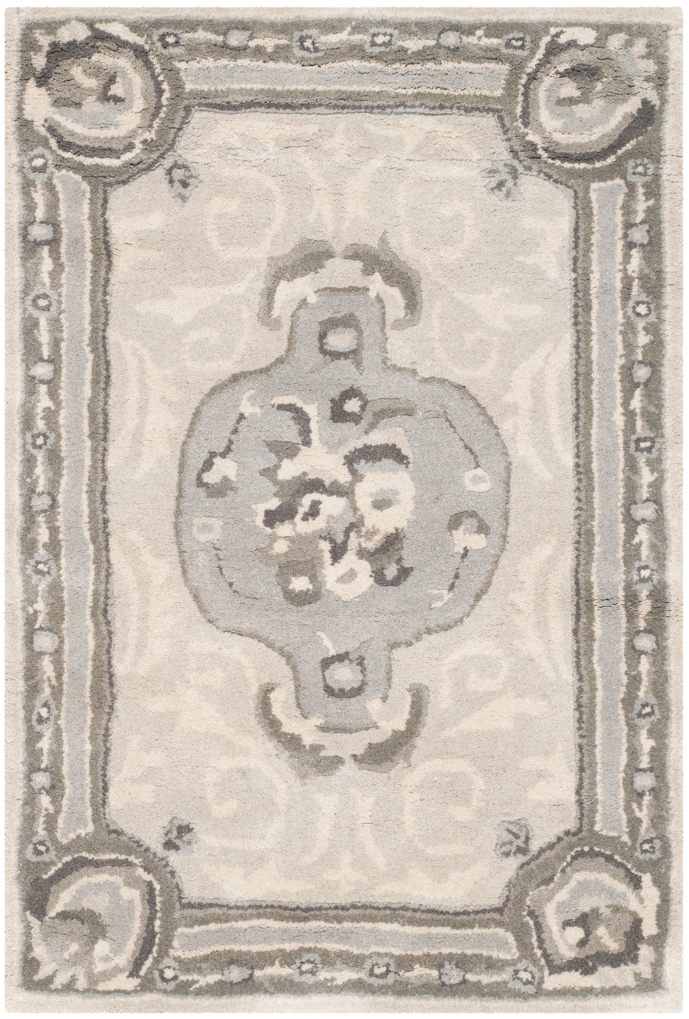 Safavieh Empire Bethanie Oriental Wool Area Rug, Beige/Light Gray, 3' x 5'
