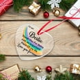 thumbnail image 4 of Bestie Gifts for Women Friendship Acrylic Christmas Ornament for Woman Friends Female Heart Plaque Acrylic Hanging Ornaments Keepsake for Her Bff Soul Sister Coworker Thanksgiving Christmas Tree Deco, 4 of 5