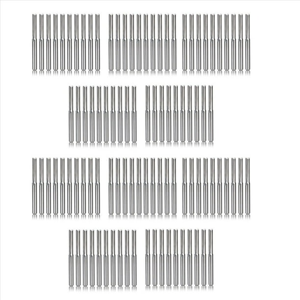 100 Piezas 2 Brocas de Enrutador Cnc de Flauta 3.175Mm Fresa de Acero de Tungsteno de Ranura Recta para Madera y PláStico