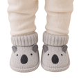 thumbnail image 3 of OOOUM Baby Booties Newborn Bear First Walkers Cozy Knit Soft Sole Infant Shoes,CN:One Size, 3 of 6